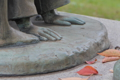 あっ、足元に・・・