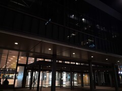 北海道に行こう　旭川駅の夜