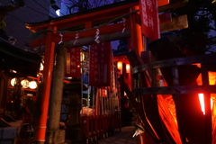 装束稲荷神社　大晦日を待つ