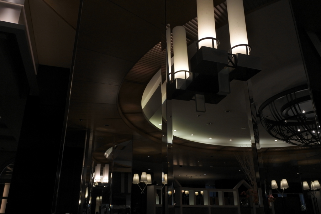 ホテルでランチ