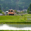 田を抜け