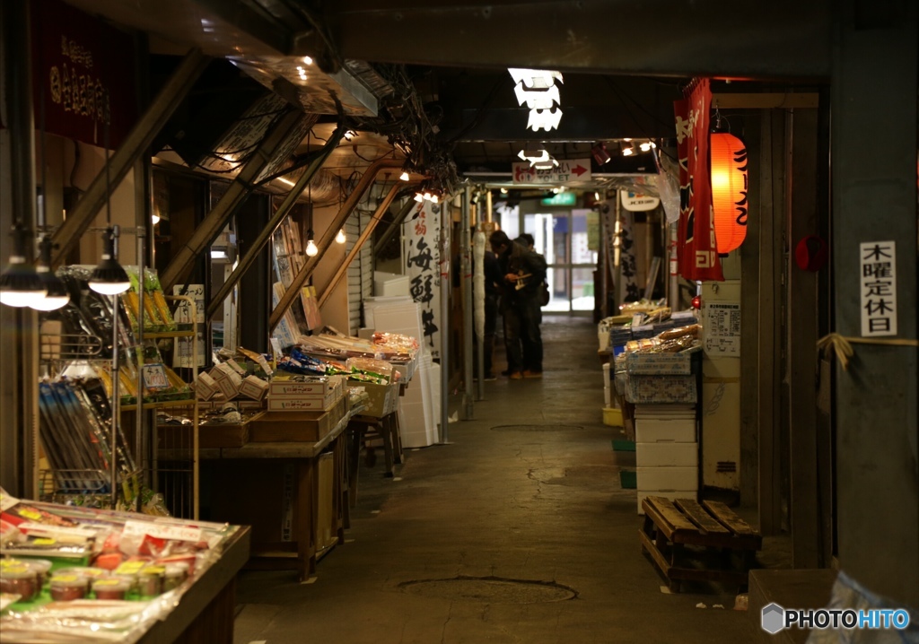 札幌二条市場中通