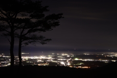 水石山の夜景