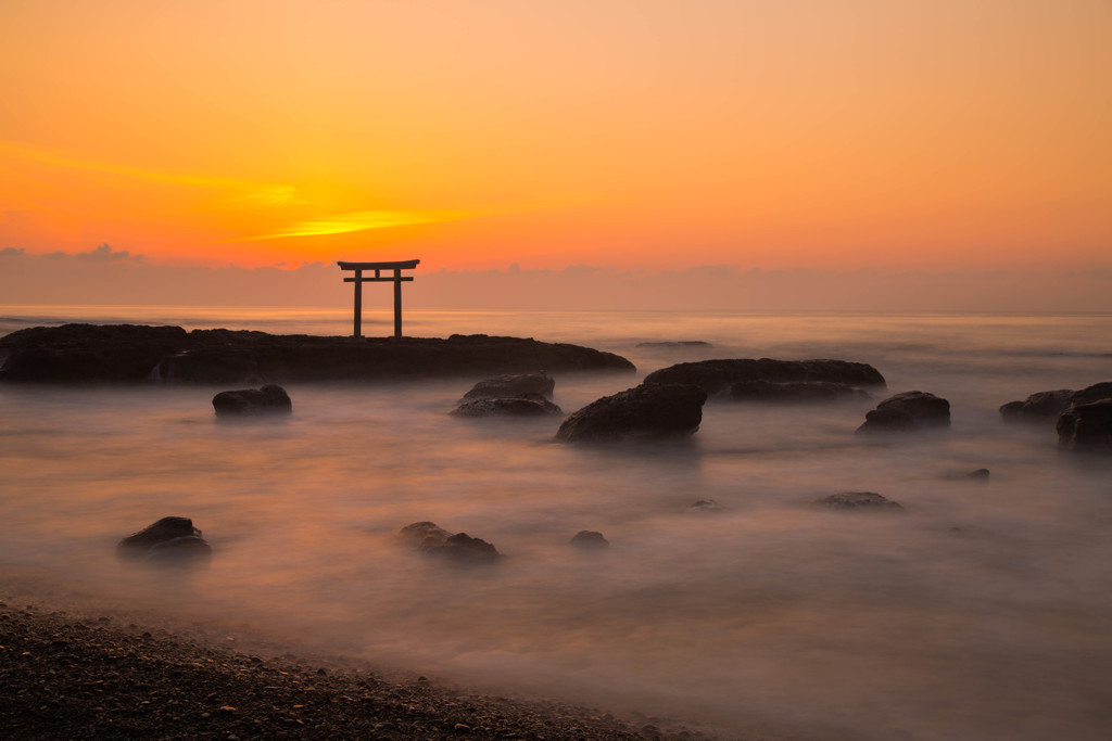 夜明けの始まり…
