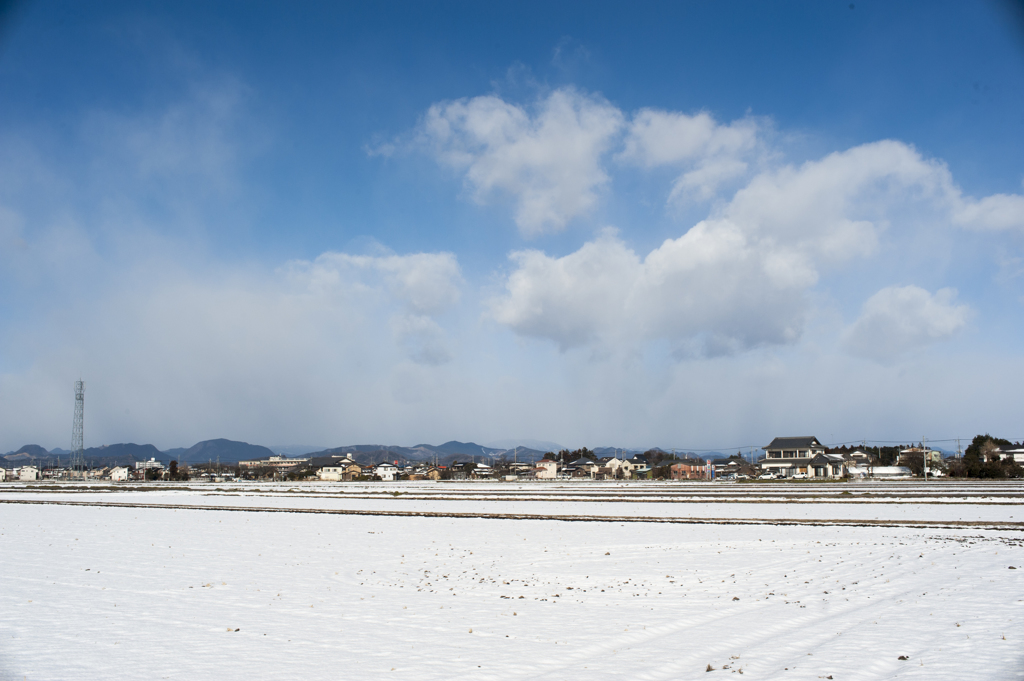 残雪風景５