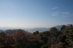 大平山頂から