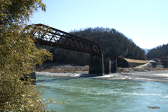 旧北恵那鉄道 木曽川橋梁 2006