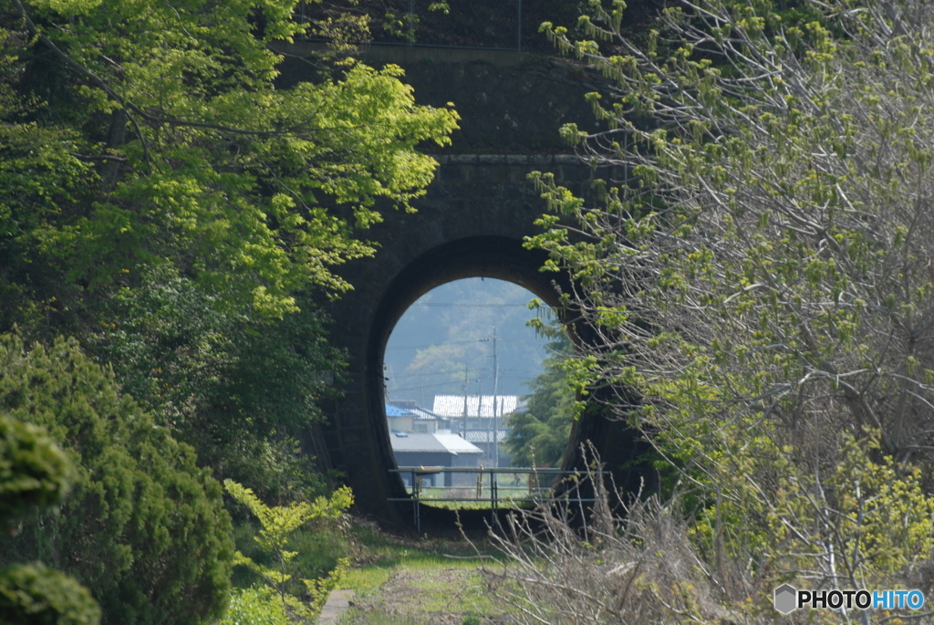 長野電鉄旧屋代線 離山隧道