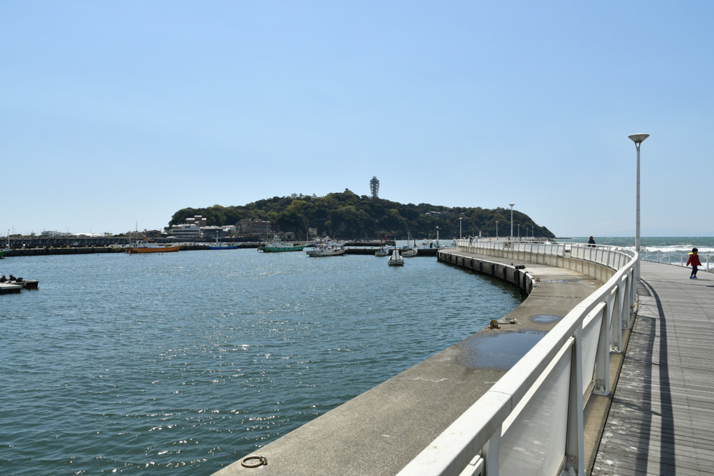 江ノ島へ続かない道
