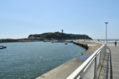 江ノ島へ続かない道