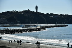 西浜からの江ノ島