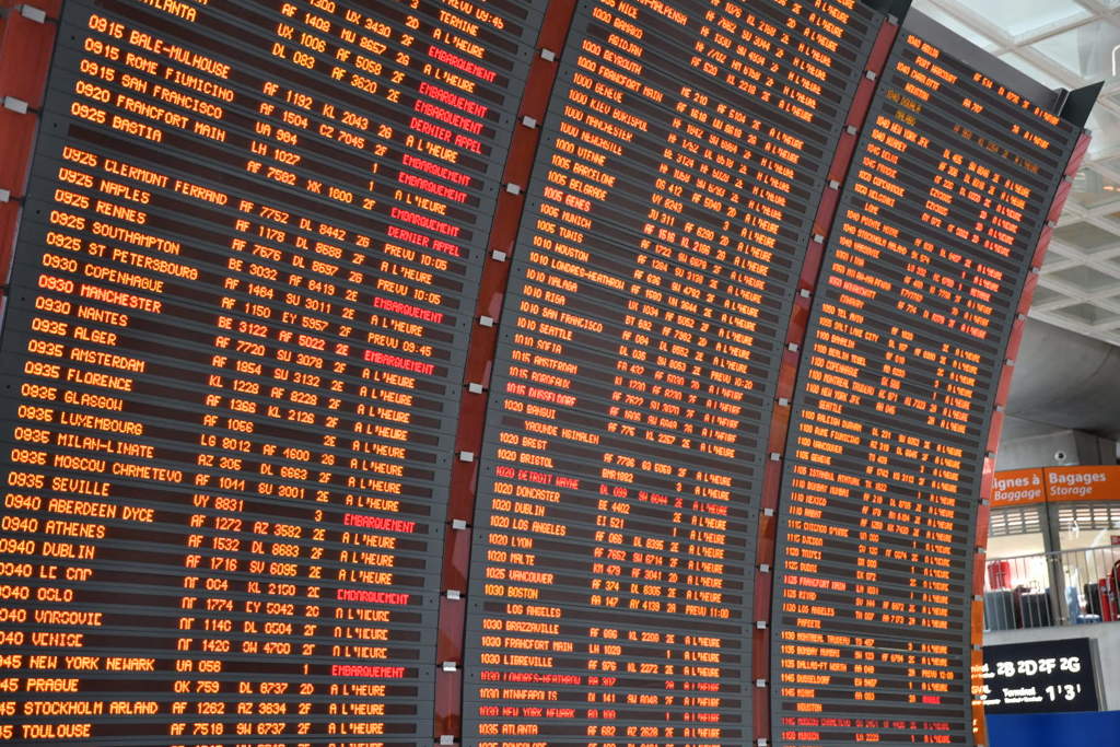 シャルル・ド・ゴール空港１