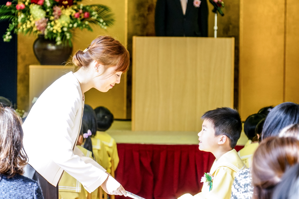 孫のような歳の息子。
