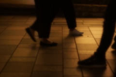 雑踏。