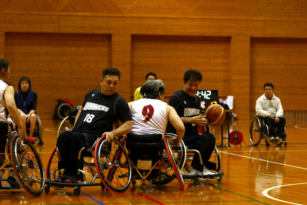 総帥の笑顔