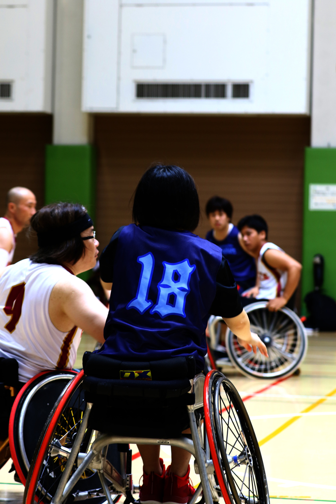 18の背中