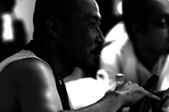 試合前