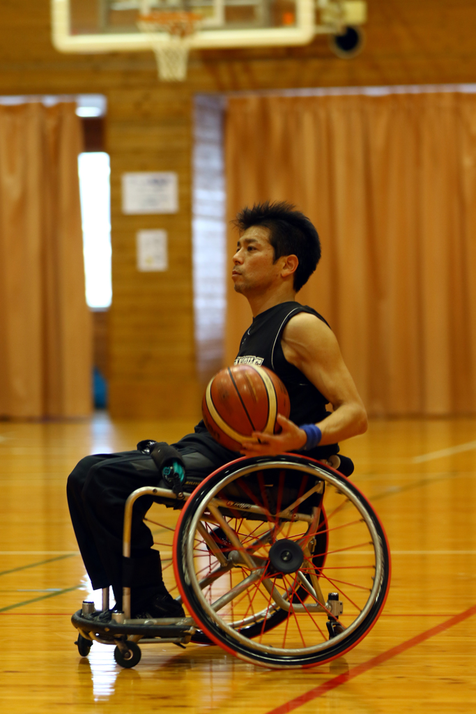 川上選手　起点となる
