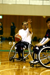 試合前