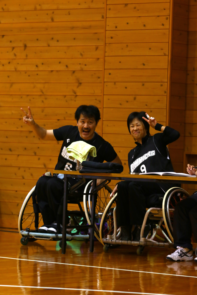 ベンチでの総帥