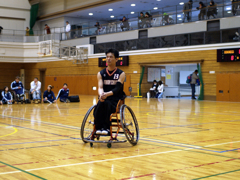 試合前です