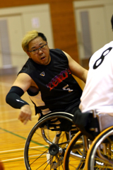 全力の汗