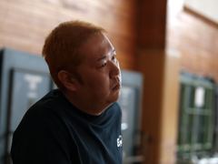 試合前の表情