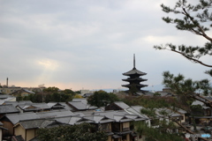 高台寺より