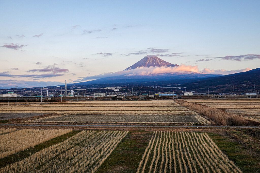 新年の富士山