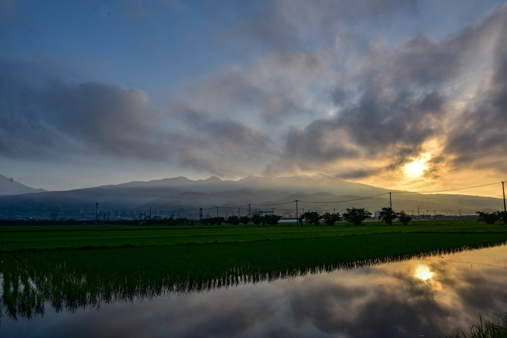 早朝風景