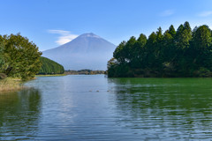 田貫湖からの富士山