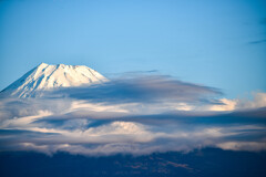 早朝の富士山