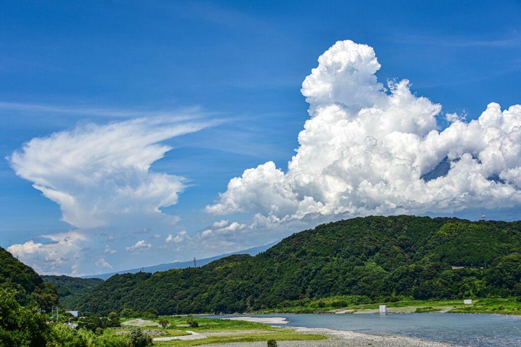 キラリ夏空