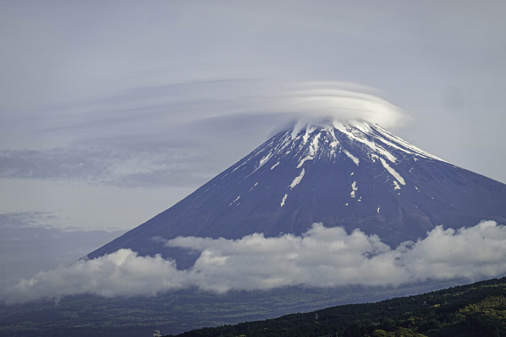 今朝の富士山