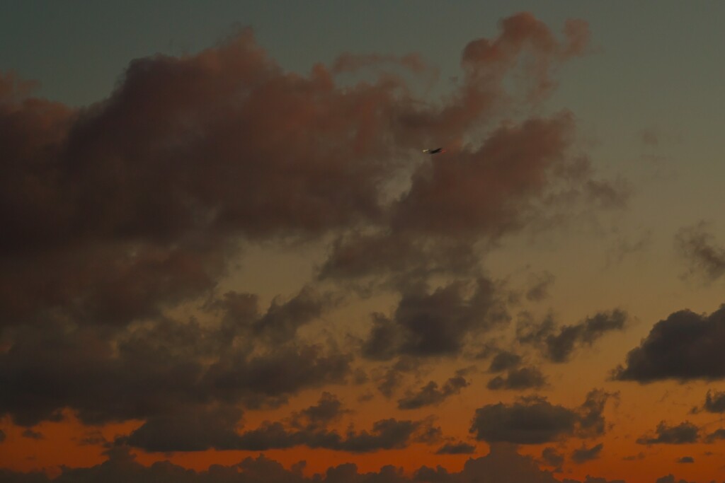 動きの早い雲