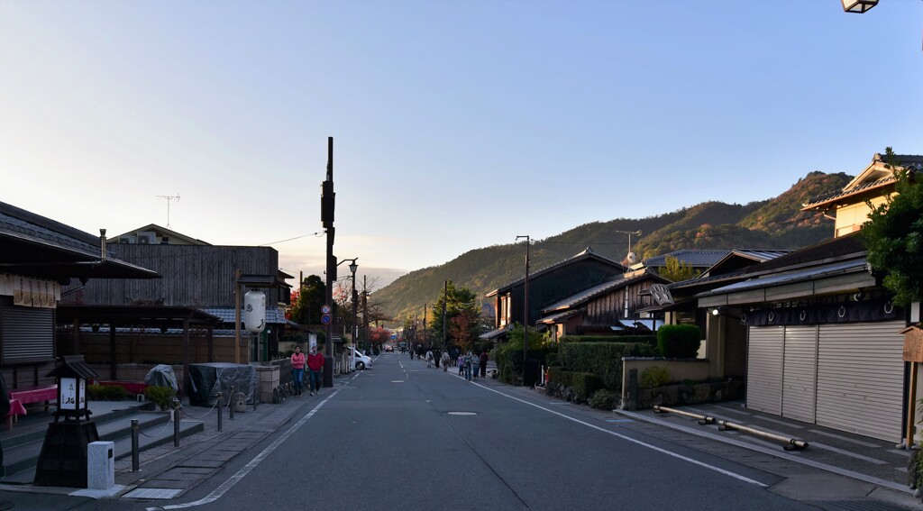 嵯峨嵐山  散策~嵯峨街道の朝