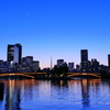 天満橋夕景夜景