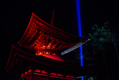 夜の石山寺
