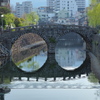 丸い眼鏡の眼鏡橋