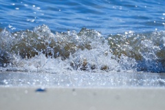 砂浜の何気ない風景