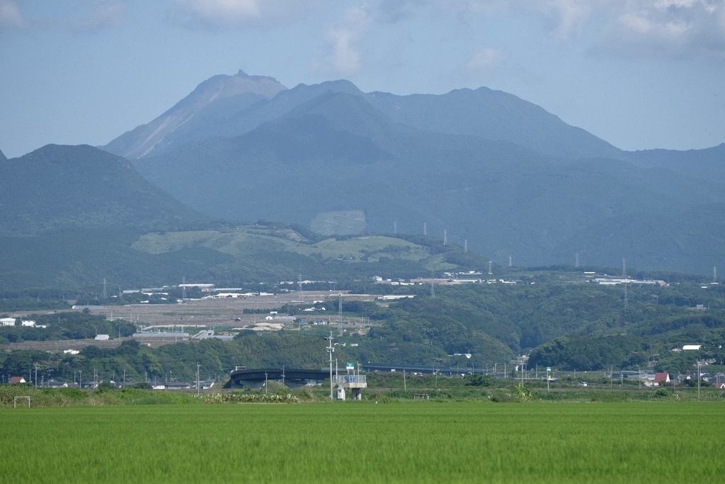 父母がいる故郷がもうすぐそこに　帰省途中