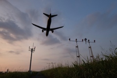 いつもの帰省路　福岡空港