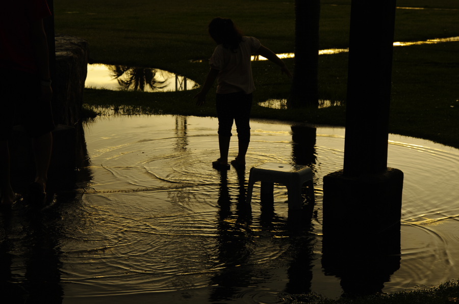 雨上がり