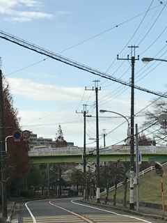 今日の空