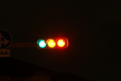 信号機の3色点灯