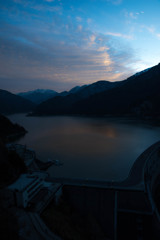 黒部の夕刻