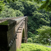 炎夏の上州めがね橋