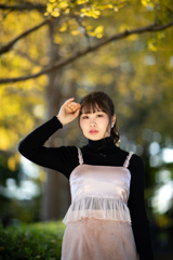 モデル撮影会～黄金色の街