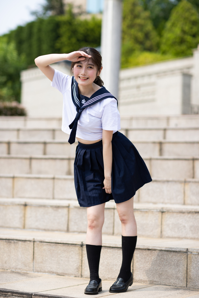 撮影会　制服 モデル撮影会～新涼 by lc hama （ID：9767687） - 写真共有サイト:PHOTOHITO