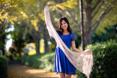 モデル撮影会～黄金色の街